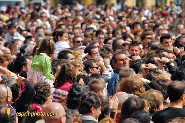 Nom de l'image : D1223225-1 — Description :  Pâques 2005 à Seville (Espagne-Andalusie)
