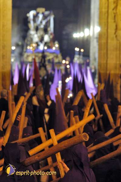 Nom de l'image : D1221536-1 — Description :  Pâques 2005 à Seville (Espagne-Andalusie)