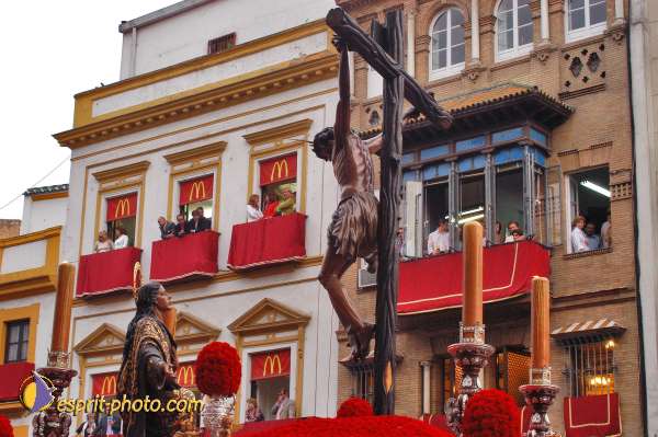 Nom de l'image : D1216774-1 — Description :  Pâques 2005 à Seville (Espagne-Andalusie)