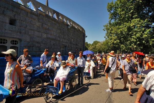 Nom de l'image : D1164833-01 — Description :  Lourdes 2004 - Pèlerinage du Pape à Lourdes
