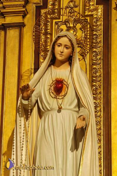 Nom de l'image : Vierge_Marie_Immaculee_Conception_D1160493-01 — Description :  Fatima (Portugal)