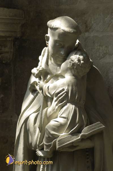 Nom de l'image : St_Antoine_de_Padou_Vezelay-0251 — Description :