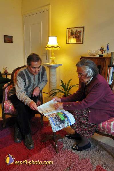 Nom de l'image : 114D1206669-1 — Description :  Maison de Retrait St Lazar à AUTUN (Bourgogne)