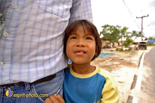 Nom de l'image : D2088102_1 — Description :  Enfants du Mékong