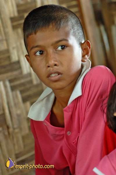 Nom de l'image : D2088999_1 — Description :  Enfants du Mékong