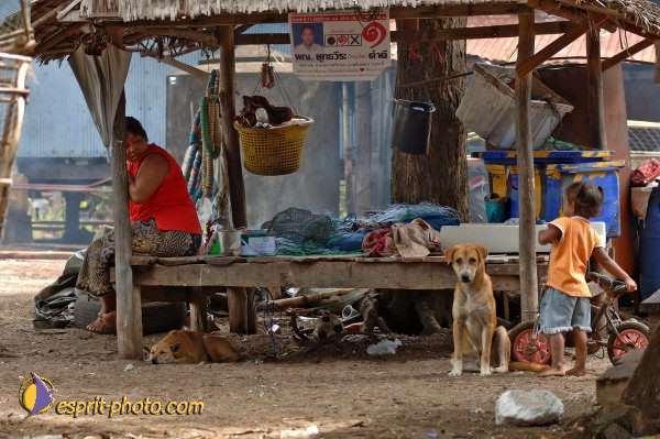 Nom de l'image : D2090647_1 — Description :  Enfants du Mékong
