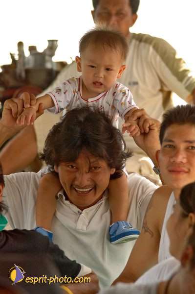 Nom de l'image : D2090936_1 — Description :  Enfants du Mékong