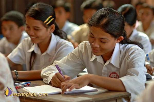 Nom de l'image : D2093930_1 — Description :  Enfants du Mékong