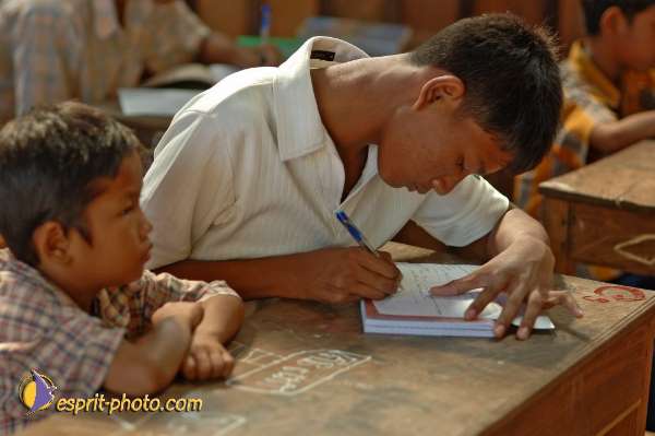 Nom de l'image : D2094688_1 — Description :  Enfants du Mékong