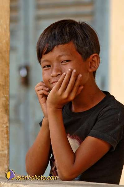 Nom de l'image : D2092330_1 — Description :  Enfants du Mékong