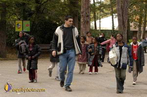 Nom de l'image : E00016266-1 — Description :  Toussaint 2004 - Messe avec les sans abri