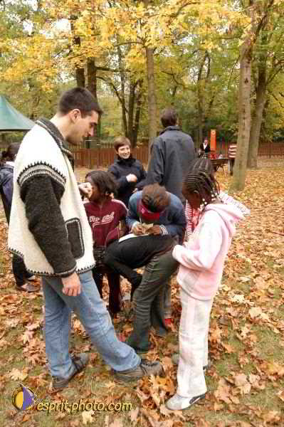 Nom de l'image : E00016492-1 — Description :  Toussaint 2004 - Messe avec les sans abri