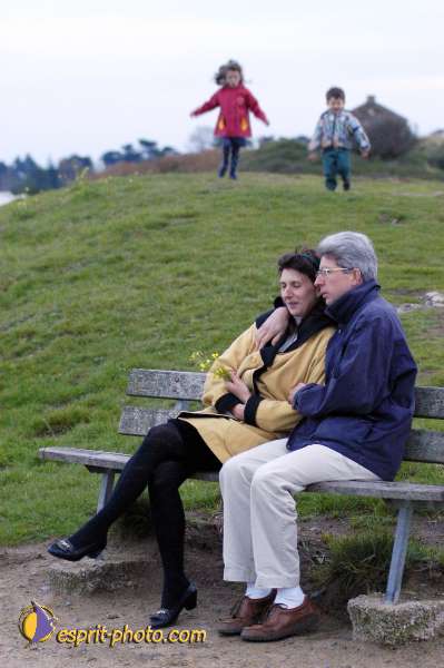 Nom de l'image : Couples_D1007613-01 — Description :  Famille BIENVENU Jean-Blandine-Agnes-Rose-Samuel-Flore