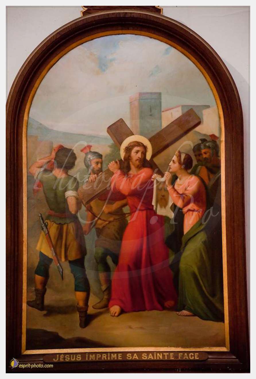 Nom de l'image : D30096305a — Description :  Chemin de croix a? l'e?glise de la Ferte? Vidame (28300)