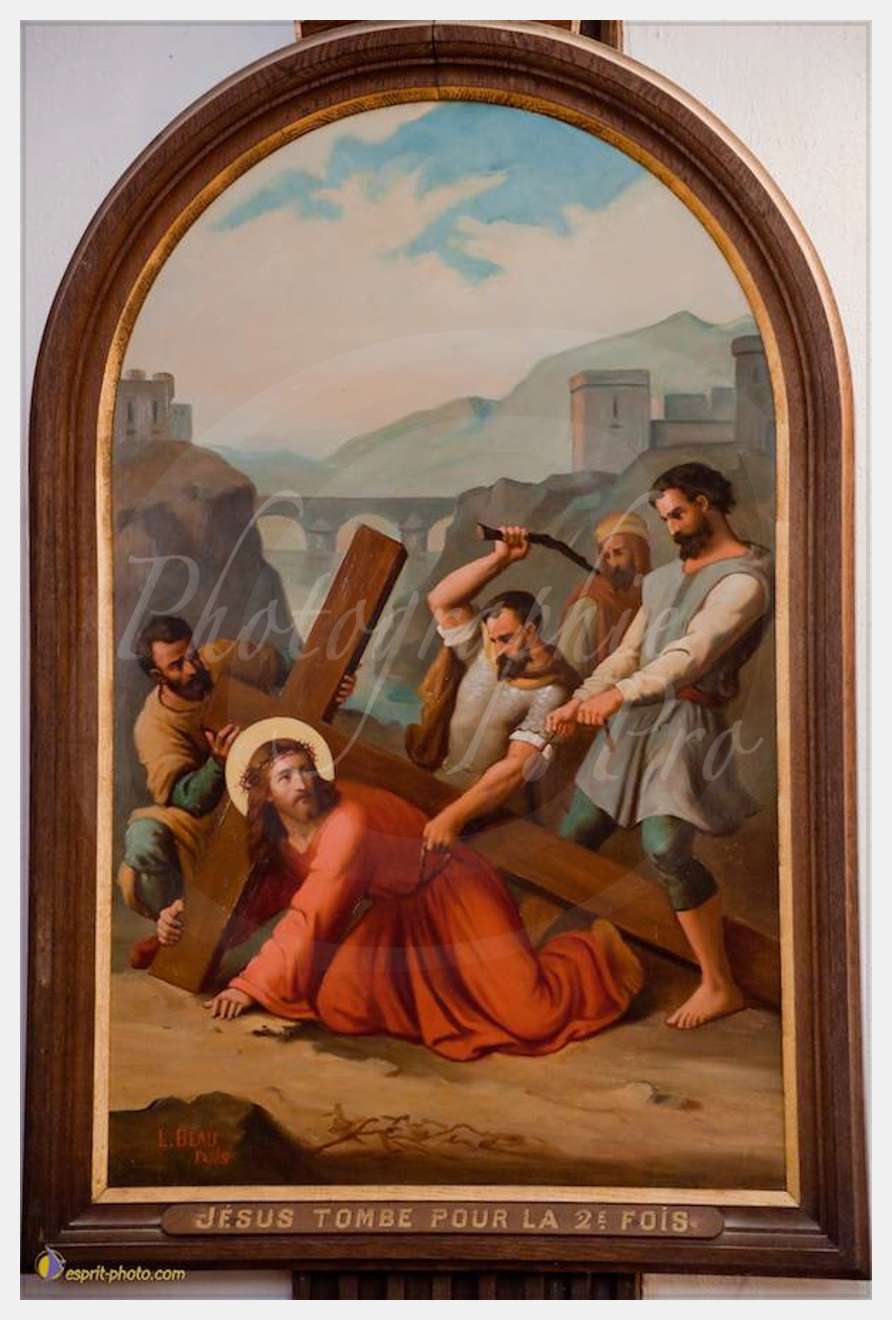 Nom de l'image : D30096308a — Description :  Chemin de croix a? l'e?glise de la Ferte? Vidame (28300)