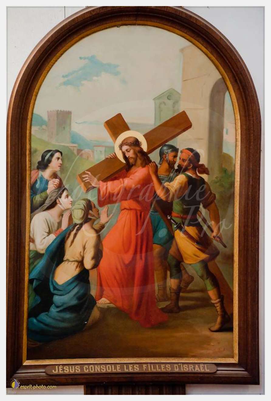 Nom de l'image : D30096310a — Description :  Chemin de croix a? l'e?glise de la Ferte? Vidame (28300)