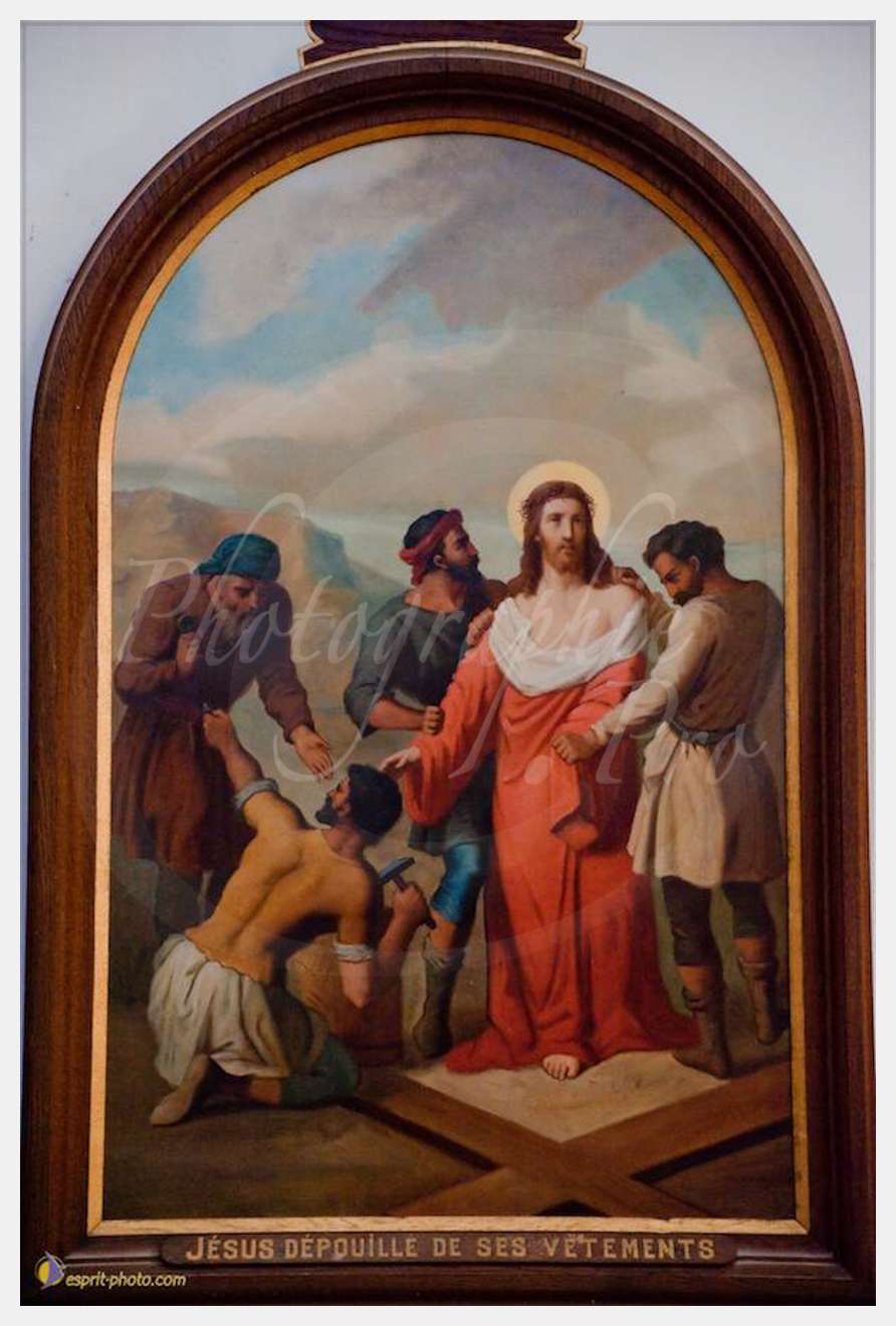 Nom de l'image : D30096318a — Description :  Chemin de croix a? l'e?glise de la Ferte? Vidame (28300)