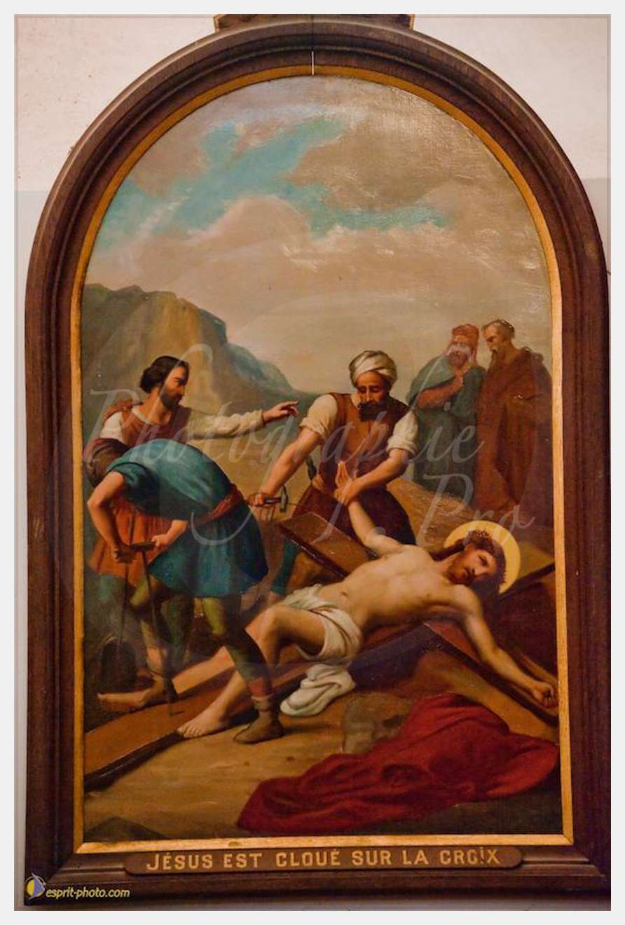 Nom de l'image : D30096324a — Description :  Chemin de croix a? l'e?glise de la Ferte? Vidame (28300)