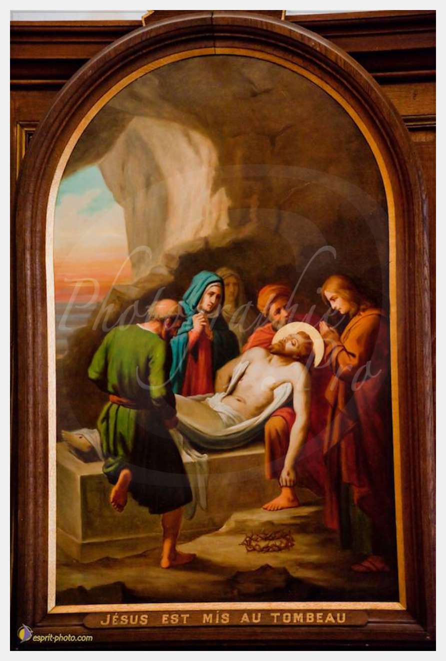 Nom de l'image : D30096337a — Description :  Chemin de croix a? l'e?glise de la Ferte? Vidame (28300)