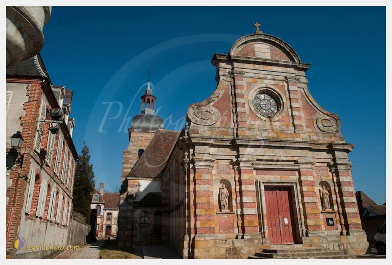 Nom de l'image : D30096342a — Description :  Chemin de croix a? l'e?glise de la Ferte? Vidame (28300)