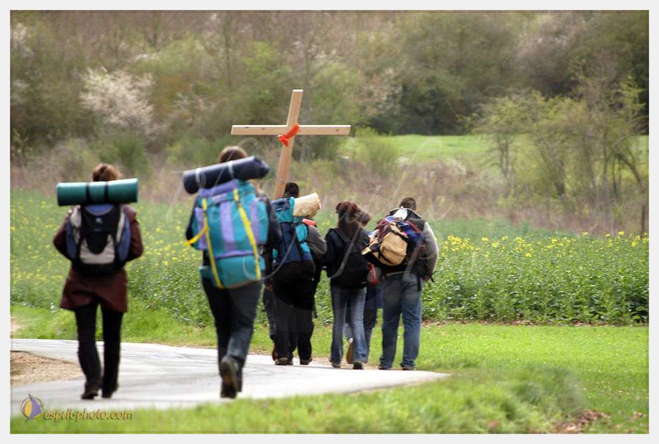 Nom de l'image : D1120204-01 — Description :  PE?lerinage de Chartres 2004