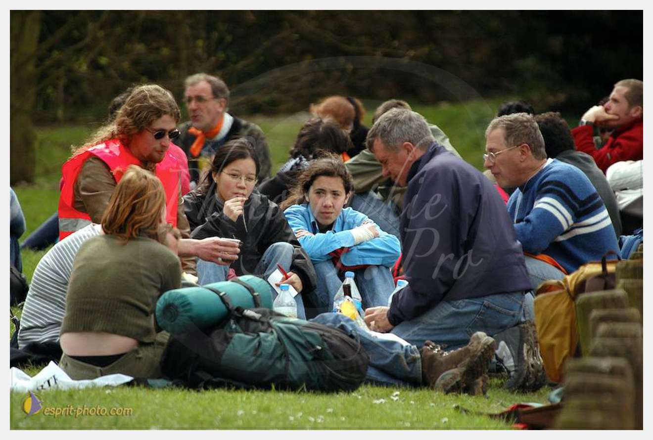 Nom de l'image : D1120301-01 — Description :  PE?lerinage de Chartres 2004