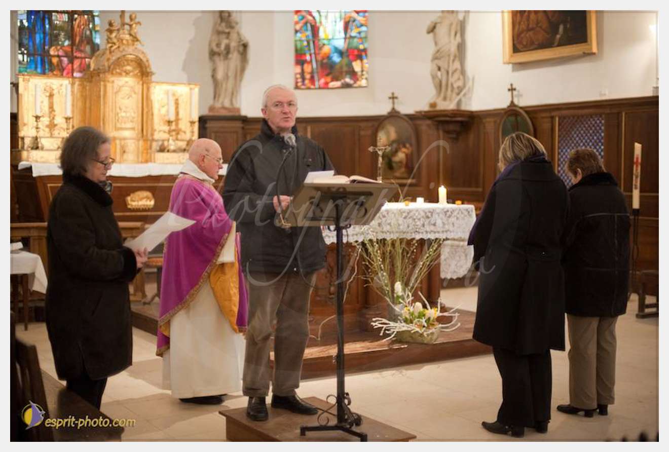 Nom de l'image : D30096575a — Description :  Cate?chume?ne a? l'e?glise de la Ferte? Vidame - 3e e?tape