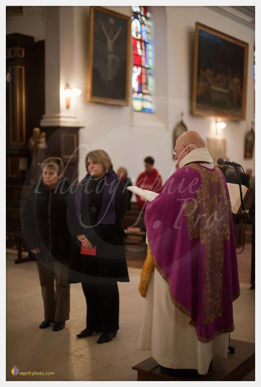 Nom de l'image : D30096578a — Description :  Cate?chume?ne a? l'e?glise de la Ferte? Vidame - 3e e?tape